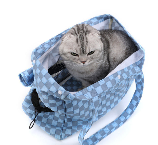 Borsa per gatti portatile Piccola tracolla portatile per animali domestici